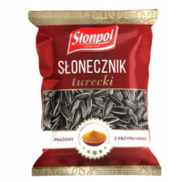 Targroch, Słonpol -Ziarna i nasiona, płatki - Słonecznik Turecki ciemny z przyprawami 100g