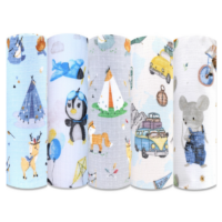 Pieluszki Pieluchy Tetrowe, Zestawy 5 sztuk - Zestaw 9