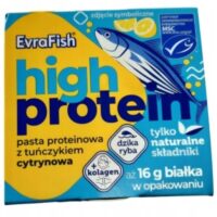 Evrafish sałatka i pasta rybna - Proteinowa pasta z tuńczyka cytrynowa 85G