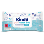 Chusteczki dla Niemowląt i Dzieci, Kindii Cleanic - PURE WATER 99%