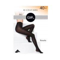 Gatta- rajstopy czarne grube - 40 DEN 5-XL Nero