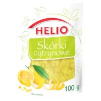 Helio – suszone owoce, daktyle - SKÓRKI CYTRYNOWE  100g