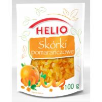 Helio – suszone owoce, daktyle - SKÓRKI POMARAŃCZOWE 100g