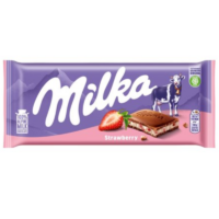 Milka - MILKA Strawberry Czekolada 100g