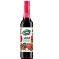 Łowicz- Syropy - MALINA 400ML BUTELKA
