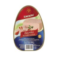 Sokołów - Konserwy - SZYNKA WIEPRZOWA 1 LBS (455g)