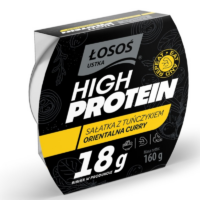 Łosoś Ustka - Sałatka z tuńczykiem High Protein orientalna curry 160g