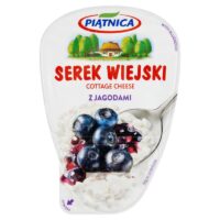 OSM Piątnica - serek wiejski smakowy - Serek wiejski Jagoda 150g