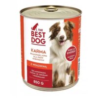 The best dog- karma dla psa - Wołowa 850g