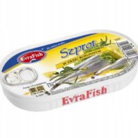 EVRAFISH – konserwy rybne - Szprot w oleju 170g