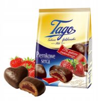 Tago – ciastka świąteczne - Pierniki truskawkowe 160g