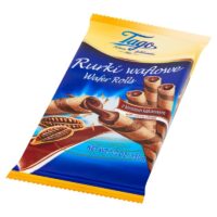 Tago – ciastka rurki - Z kremem kakaowym 150g