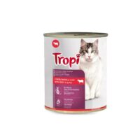 Tropi – karma dla kota - Kawałki z wołowiną 830g