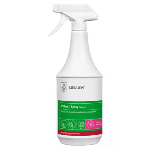 VELOX SPRAY Preparat Dezynfekcji Powierzchni 1L