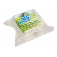 Wesoła Zagroda – serki podpuszkowe i twarogi - Ser podpuszkowy Czarnuszka z nitkami chilli 100g