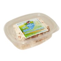 Wesoła Zagroda – serki podpuszkowe i twarogi - Twaróg wiejski Suszony pomidor, czosnek, bazylia 300g