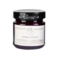 Eterno – owoce w syropie - Wiśnie z rumem 230 g