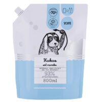 YOPE – żele pod prysznic - Żel Kokos i Sól Morska Refill 800ml