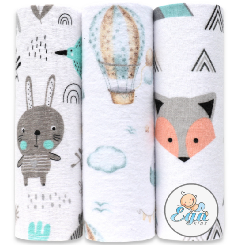 Zest. 4 Flanela 3PAK EGA