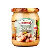 Szubryt- Dania gotowe w słoiku, dania gotowe, w sloiku - Zraziki wieprzowe w sosie koperkowym