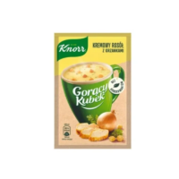 Knorr-gorący kubek - Zupa krem z kury z grzankami gorący kubek 16g