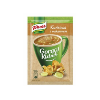Knorr-gorący kubek - Zupa kurkowa z tymiankiem i makaronem gorący kubek 13g