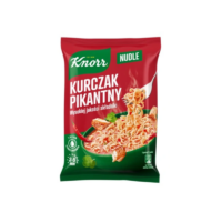 Knorr- zupa nudle - Zupa Nudle kurczak ostry 63g