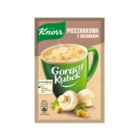 Knorr-gorący kubek - Zupa pieczarkowa z grzankami gorący kubek 15g