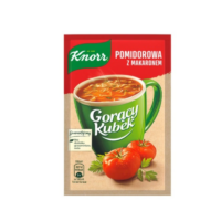 Knorr-gorący kubek - Zupa pomidorowa z makaronem gorący kubek 19g