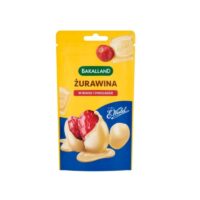 Bakalland – owoce w czekoladzie - Żurawina w białej czekoladzie 74g