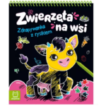 Książeczki Kreatywne Dla 3 i 4 latków - Zwierzęta na wsi. Zdrapywanka z rysikiem