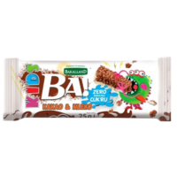 Zdrowe Przekąski Funkcjonalne Batoniki Bakalland Superfood - BA! KIDS Baton dla dzieci Kakao & Mleko 25g