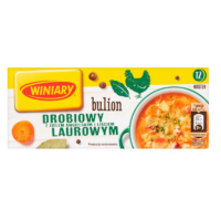 Winiary – kostki rosołowe i buliony - Bulion drobiowy z zielem angielskim i liściem laurowym 120g