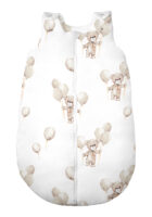 ŚPIWOREK DO SPANIA NIEMOWLĘCY BAWEŁNA 100% PRODUKT POLSKI - MIŚ USZATEK, Całoroczny 0-6m