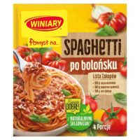 Winiary Kulinaria - POMYSŁ NA Spaghetti Po Bolońsku 44g