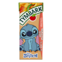 Tymbark Sok 100% w Kartoniku, 200ml - Jabłko - Brzoskwinia