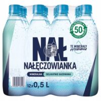 Woda Nałęczowianka - NAŁĘCZOWIANKA 0,5l MGAZ PET