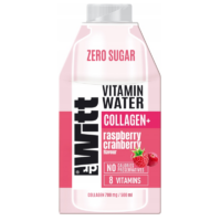 Izotoniczne Napoje Owocowe Dr Witt - ZERO Napój z kolagenem malina żurawina 500ml, 1szt.
