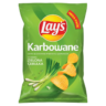 Chipsy Lays karbowane zielona cebulka 190g
