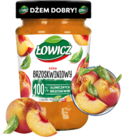 Łowicz Dżemy - Dżem Brzoskwiniowy 280g