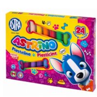 Astra Przybory Szkolne Biurowe - Plastelina Astrino 24 kolory