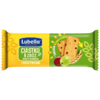 Herbatniki, wafelki, ciastka, batony - Lubella Ciastko 8 Zbóż z rodzynkami 34g