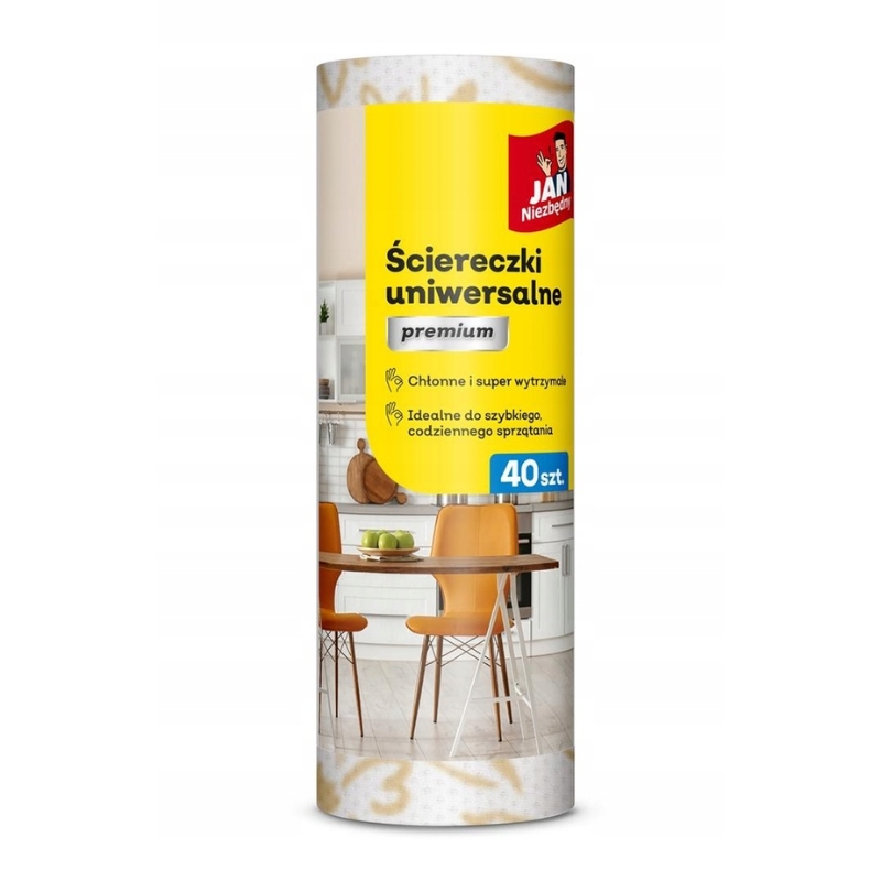 ściereczki na rolce Premium 40szt.