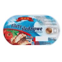 MK – konserwy rybne - MK Filety śledziowe w sosie pomidorowym 170 g