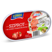 Łosoś Ustka - Szprot w sosie pomidorowym 175g