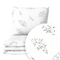 CZTERY SŁONIE Pościel Dziecięca do Łóżeczka 2el PRODUKT POLSKI - Trawa, 135x100