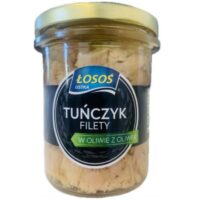 Łosoś – konserwy rybne - Tuńczyk filety w oliwie z oliwek 190 g