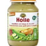 Holle Bio Słoiczki - BIO Ziemniak - Groszek - Cukinia 6m+