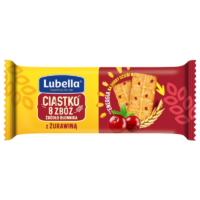 Herbatniki, wafelki, ciastka, batony - Lubella Ciastko 8 Zbóż z żurawiną 34g