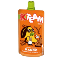 Kubuś Team Mus Wieloowocowy 100g, Kubuś - Wieloowocowy MANGO
